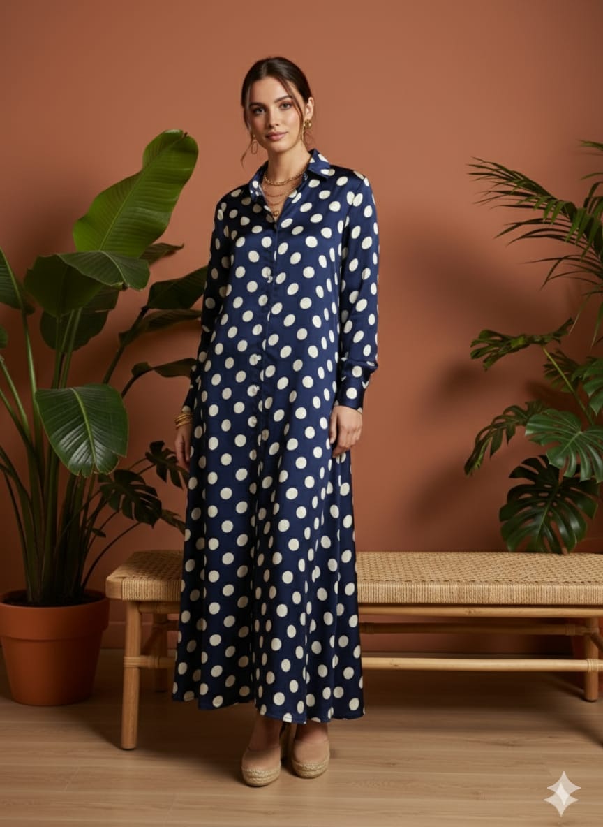 Crinkle Silk Fabric 1 Piece - Stitched