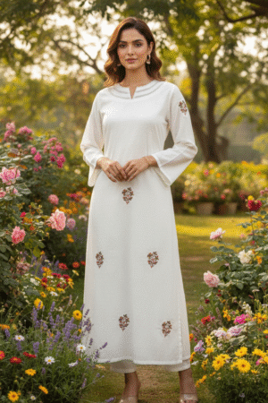 Snowflake Embroidered